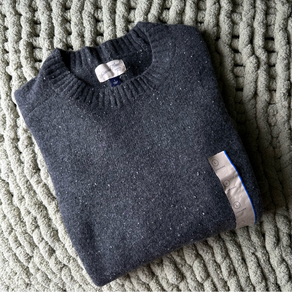 3/$20 NWT Grey Speckled Sweater